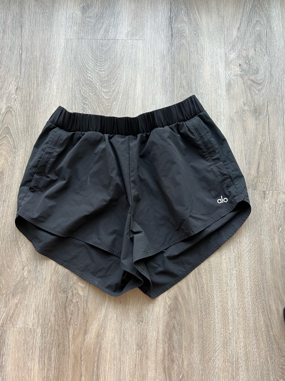 ALO Yoga Black Athletic Shorts